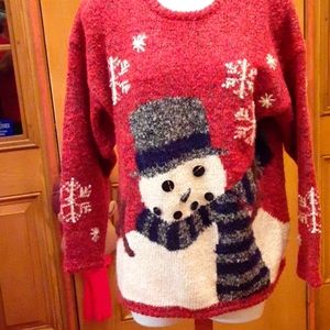 PBJ sport holiday pullover sweater